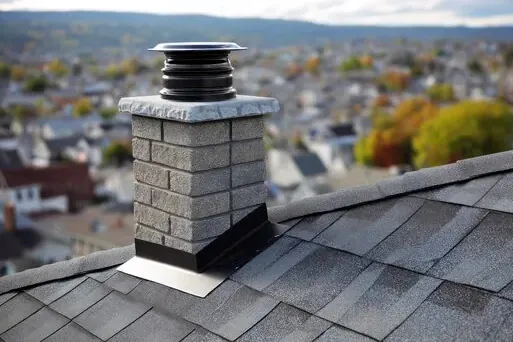 New crown and cap on a chimney in Jackson