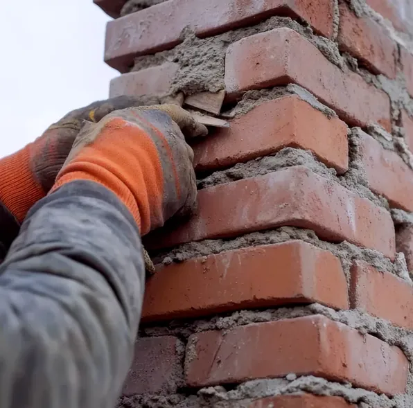 Foundation wall tuckpointing